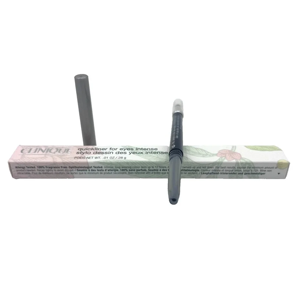 Clinique Quickliner For Eyes Intense Pencil Liner 09 Intense Ebony New